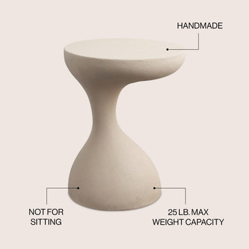 Boracay Modern Minimalist Indoor/Outdoor Resin Drink Table